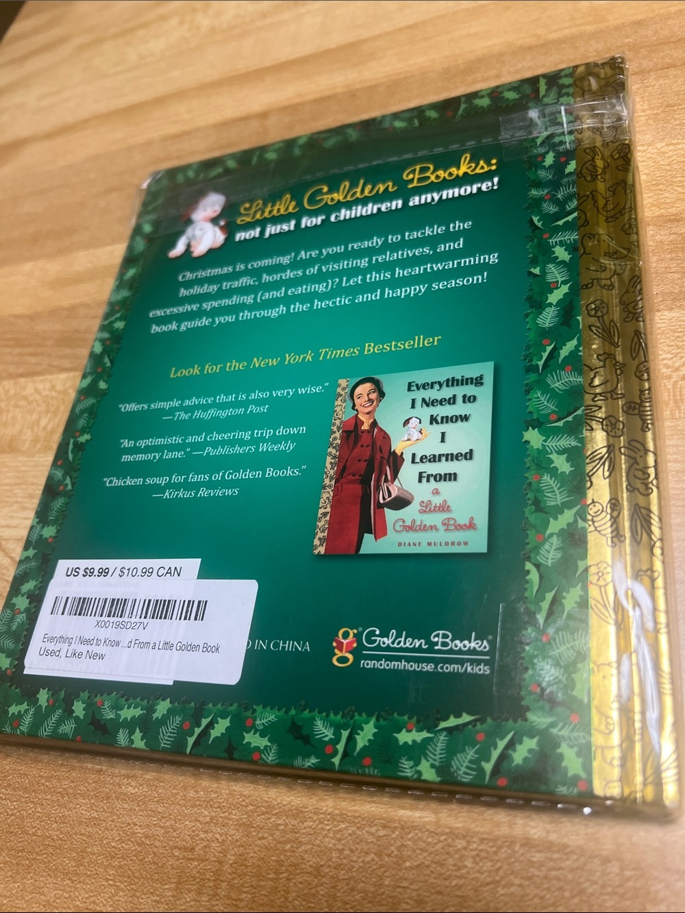 #287Everything I Need to Know About Christmas — Green Holiday Book - Picture 7 of 7